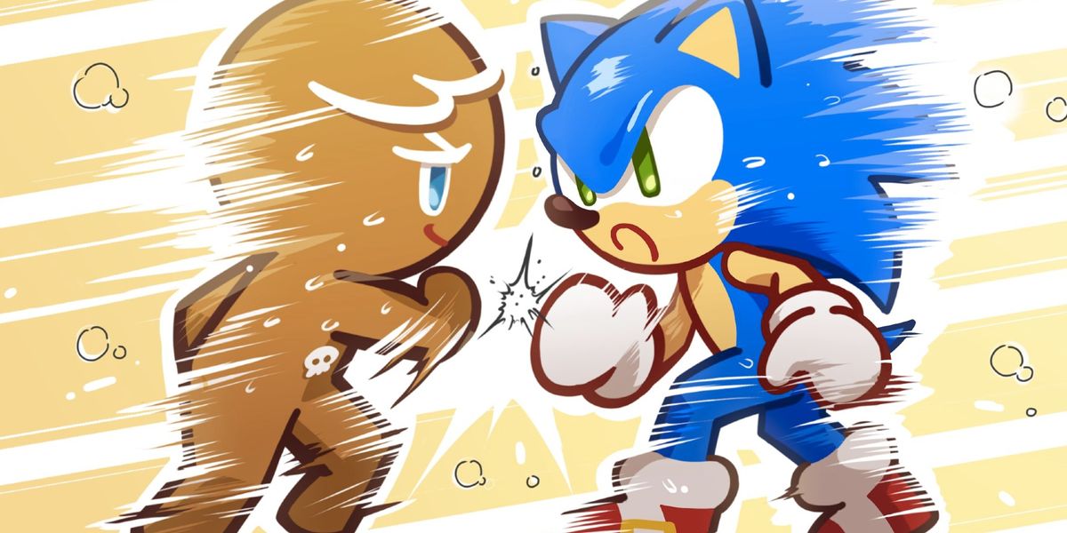 Image of Sonic in Cookie Run: Kingdom