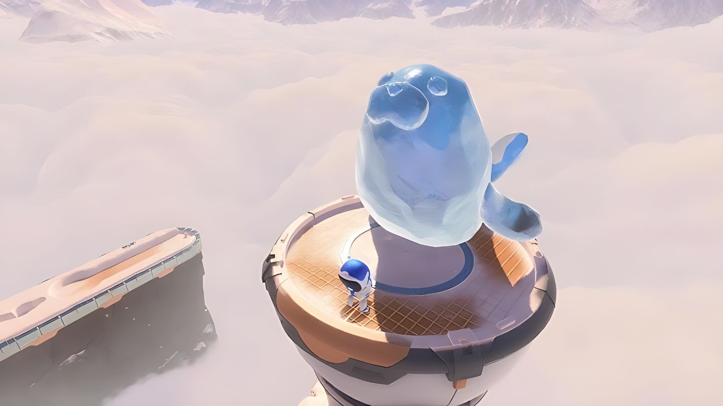 Как сломать ледяную печать в Astro Bot