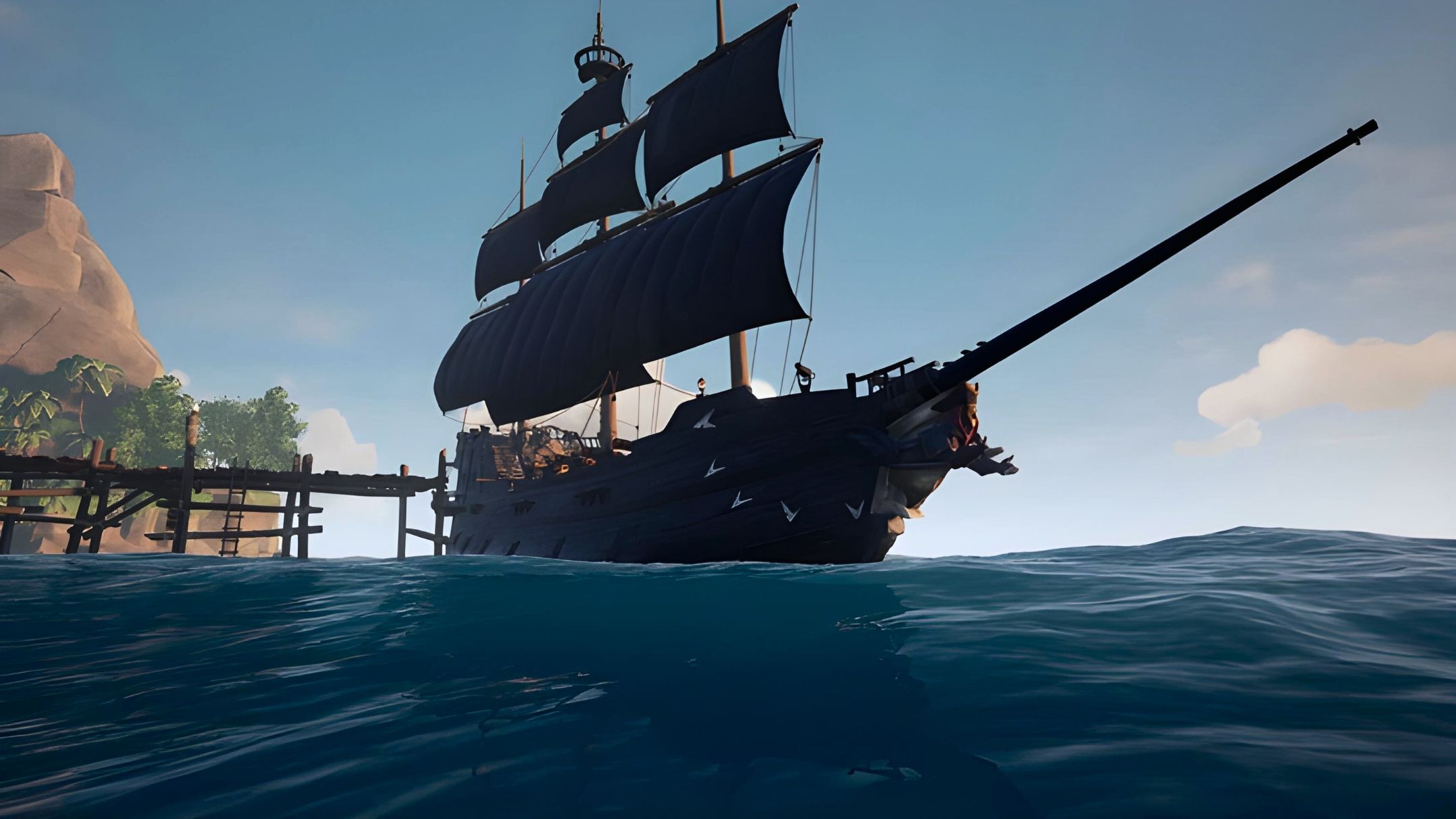 Как завершить историю «Затонувшая жемчужина» в Sea of ​​Thieves