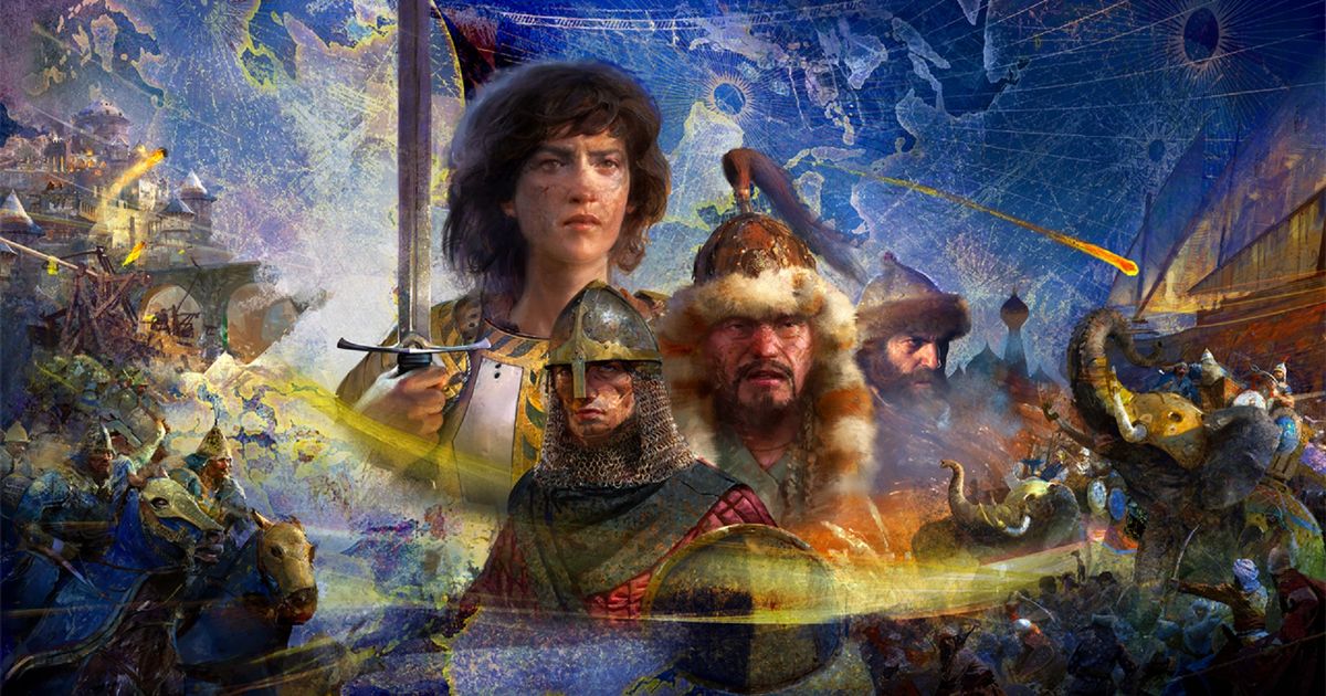 The Age of Empires 4 game art.