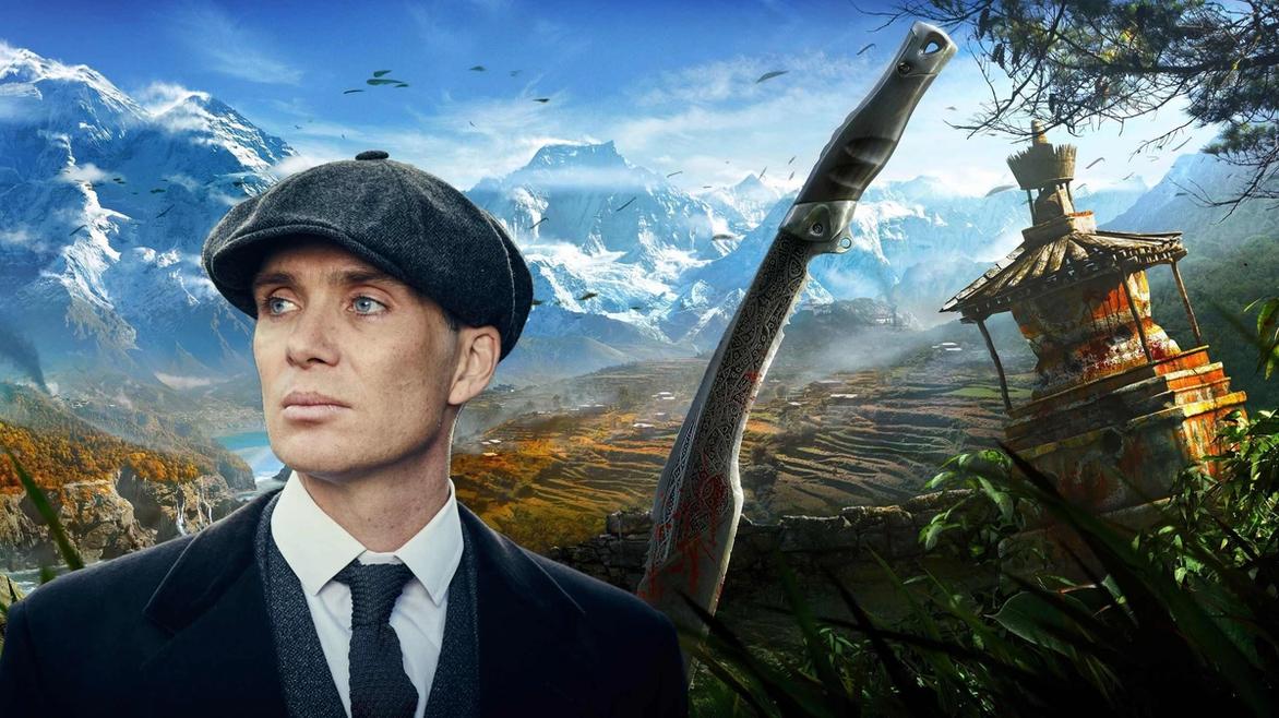 cillian murphy from peaky blinders on far cry 7 background