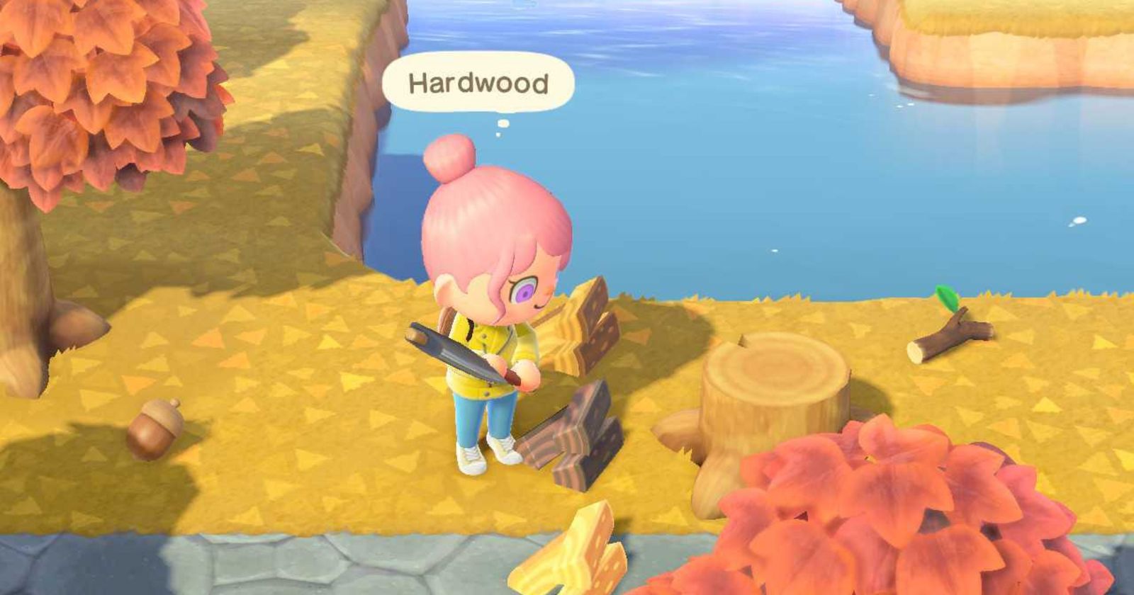Animal Crossing New Horizons - How To Get Hardwood (2023)