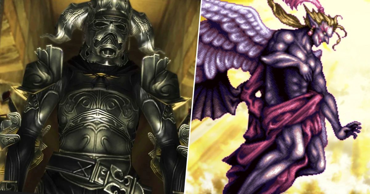 Judge Gabranth from Final Fantasy XII Zodiac Age and Kefka Palazzo in Final Fantasy VI