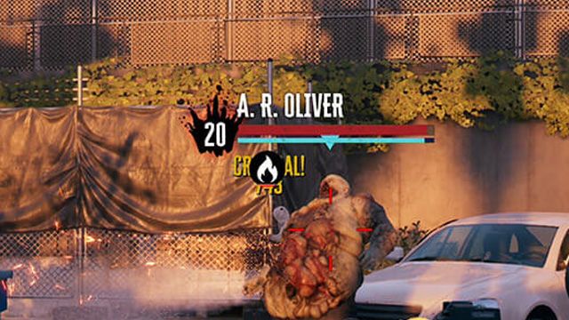 Screenshot showing Dead Island 2 Message in a Bottle quest boss