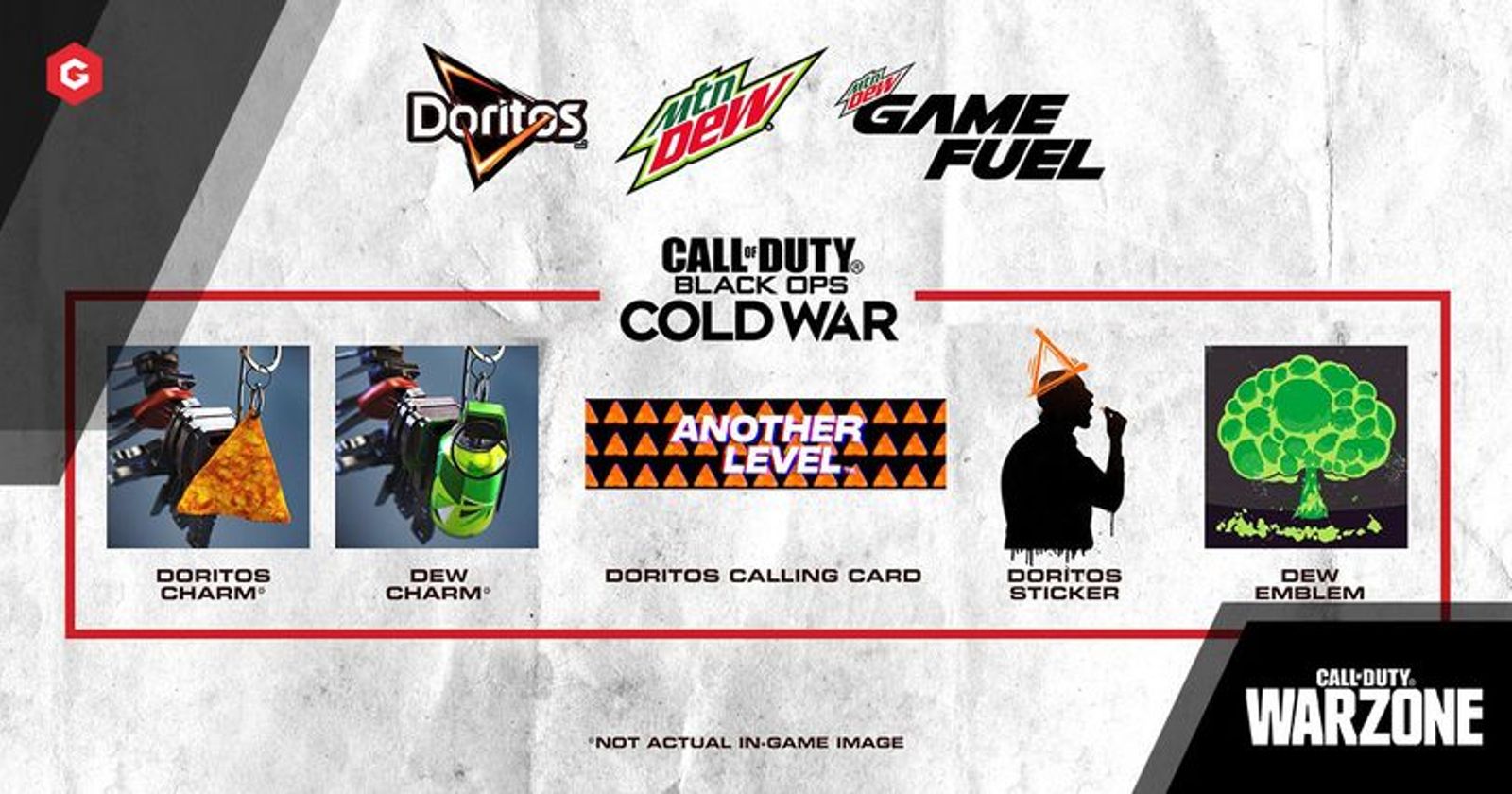 Mountain Dew and Doritos packages now have double XP codes for Call of  Duty: Vanguard and Warzone - Dot Esports