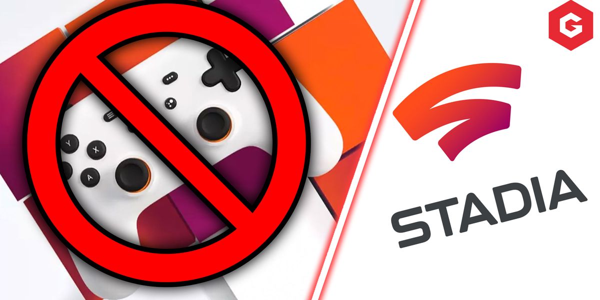 An image of the logo for Google Stadia.