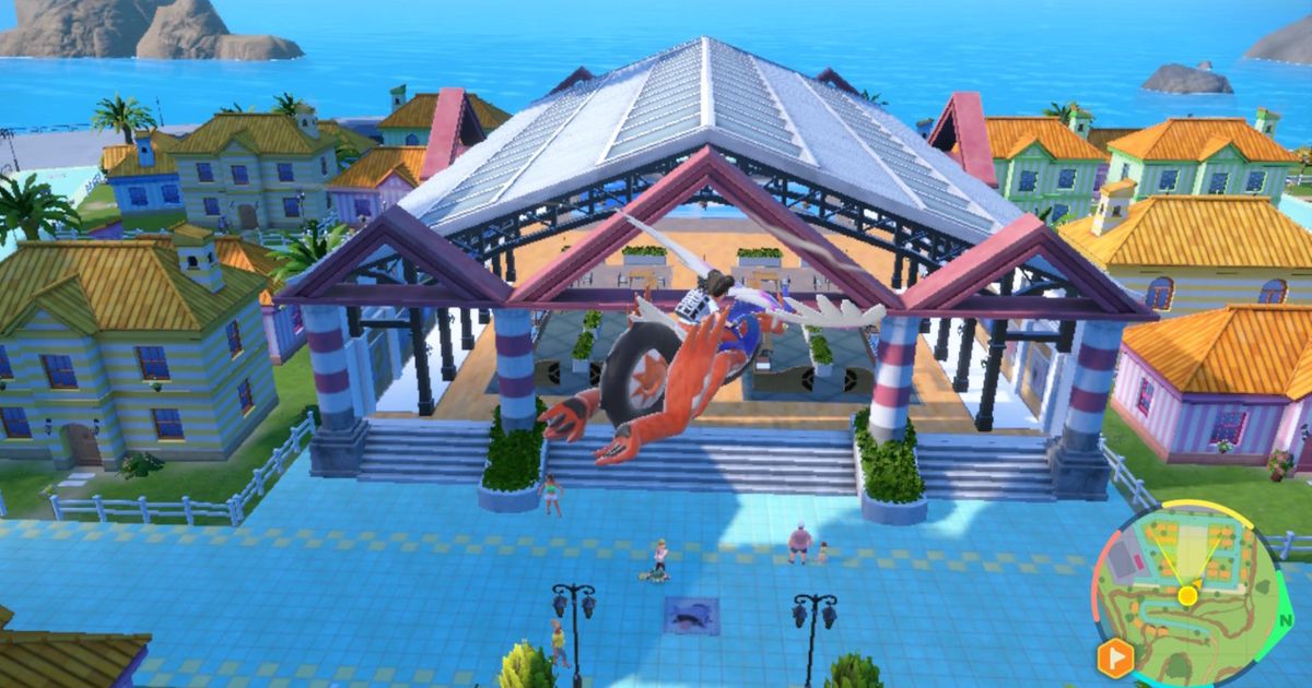 Where to find the Porto Marinada Auction House in Pokémon Scarlet and Violet