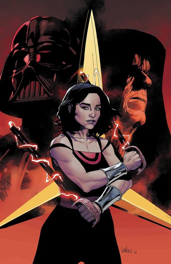 The cover for the first comic in the Star Wars: Crimson Reign series.