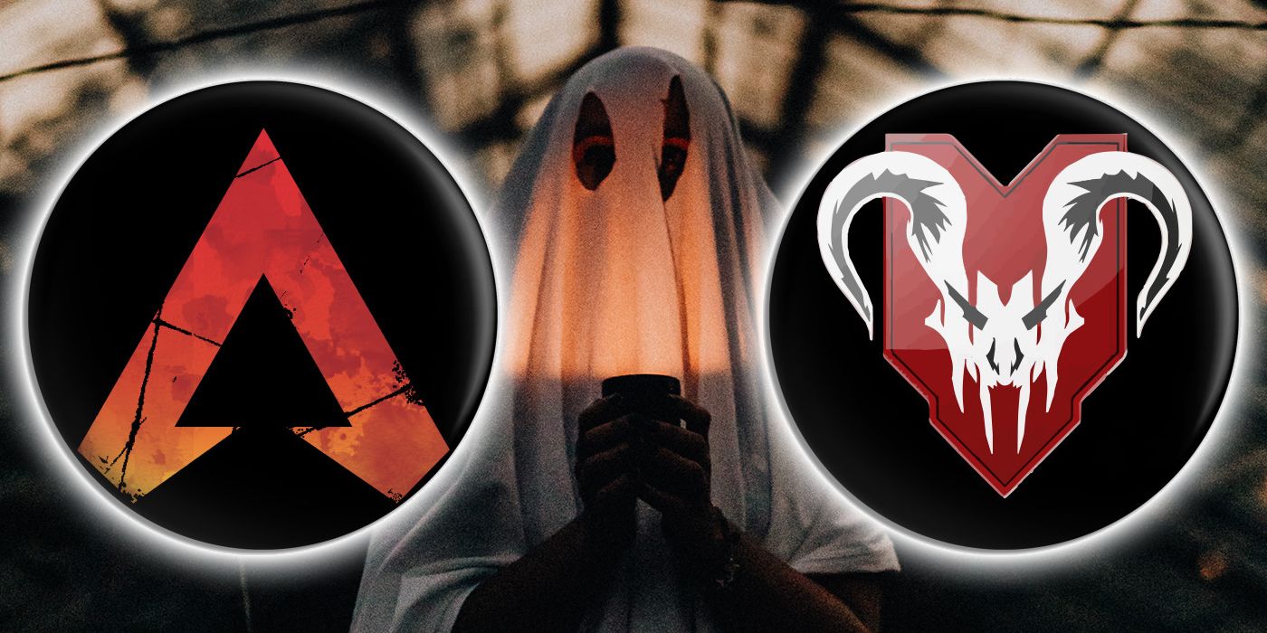 Ghost with Apex and Predator logos