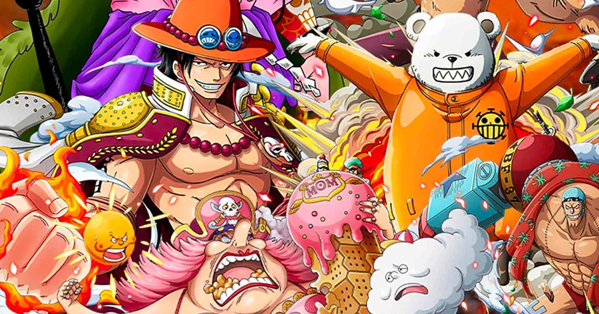 A group of One Piece characters in War of the Grand Line.