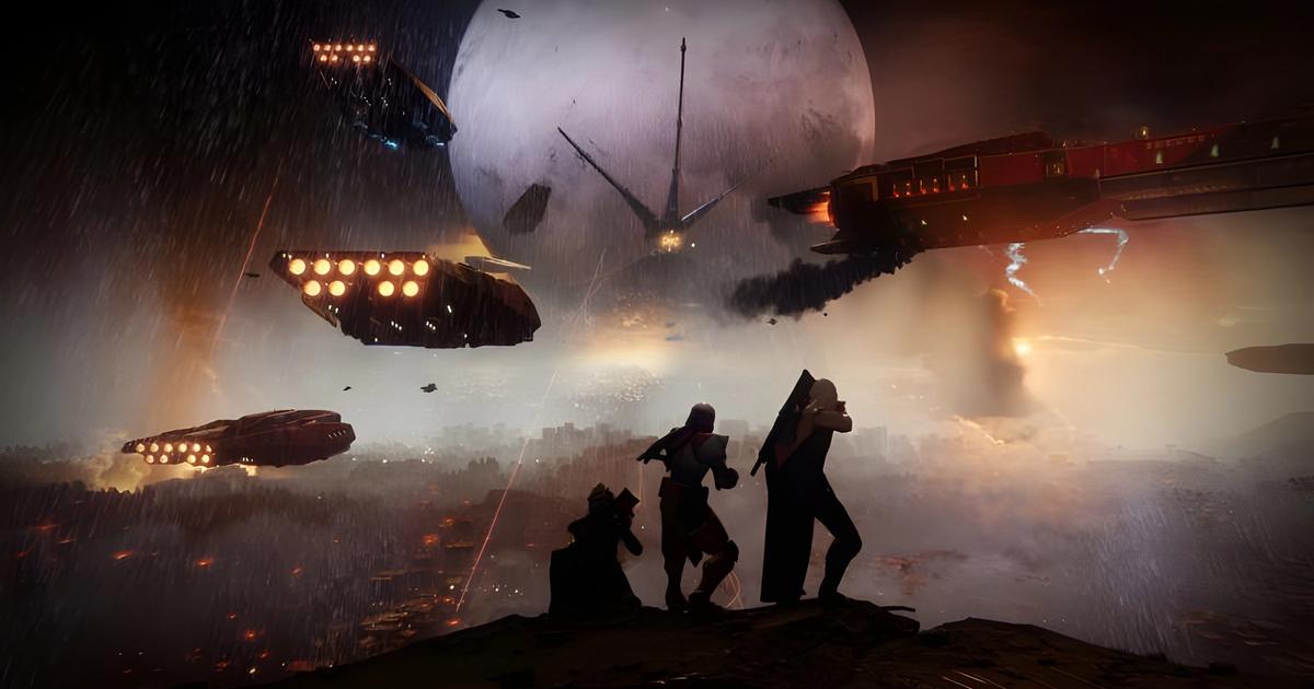 A promo screenshot for Destiny 2.