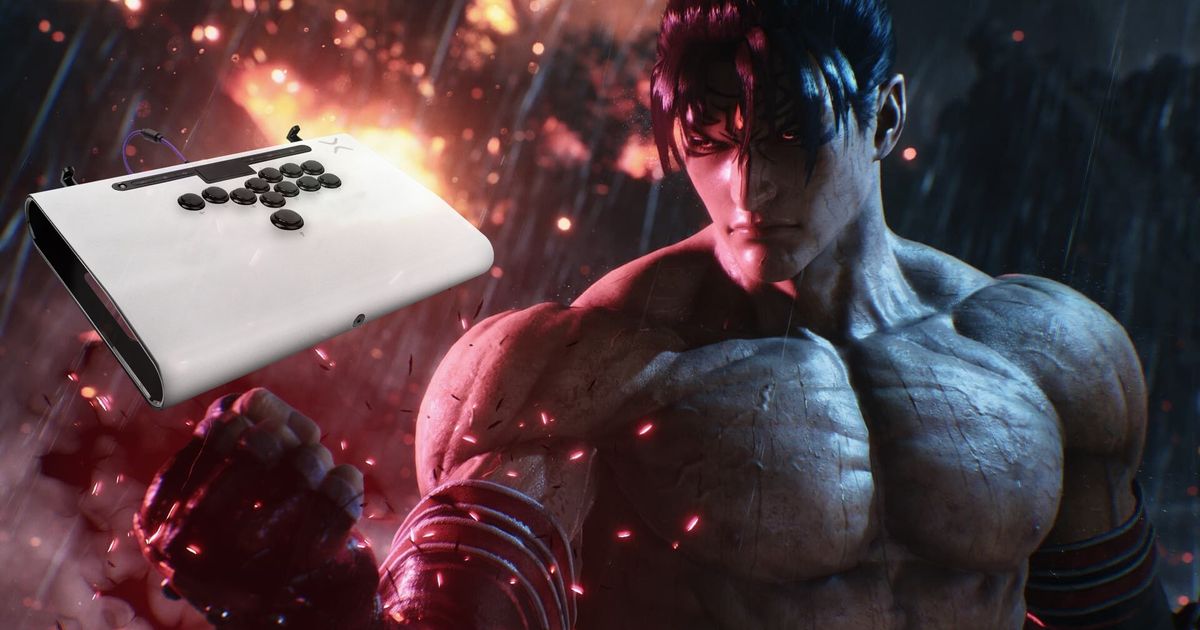 Tekken 8 protagonist Jin Kazama showing off a his new Victrix pro fs-12 