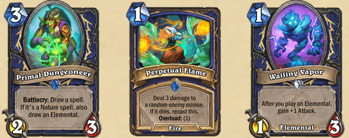 The new Shaman cards.