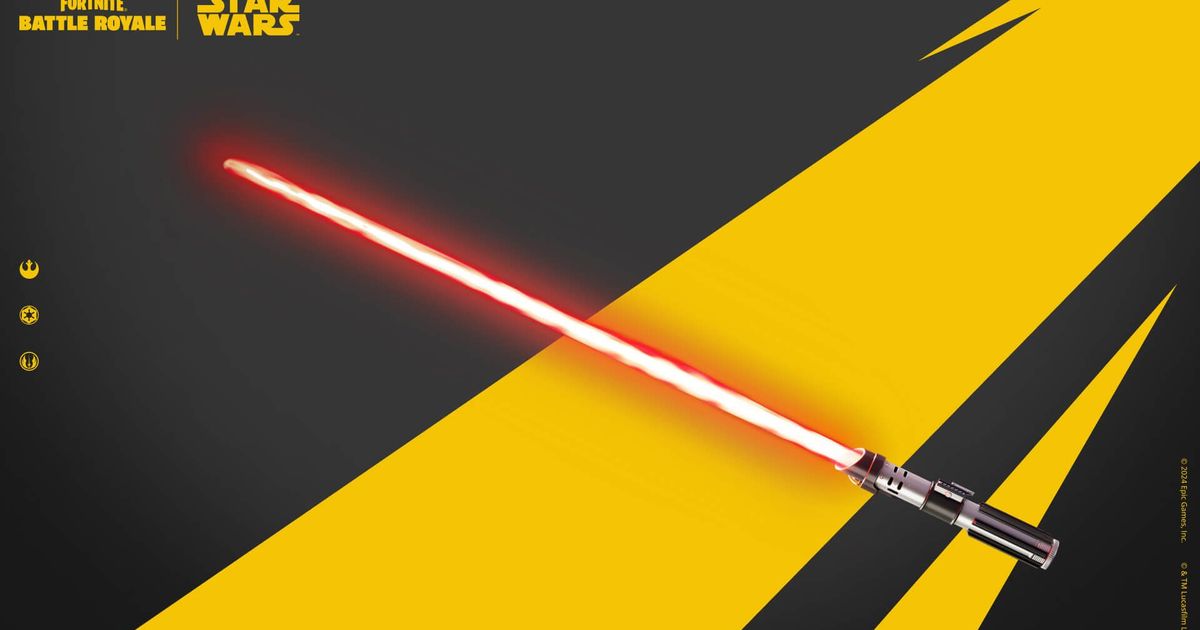 Darth Vader's Lightsaber in Fortnite