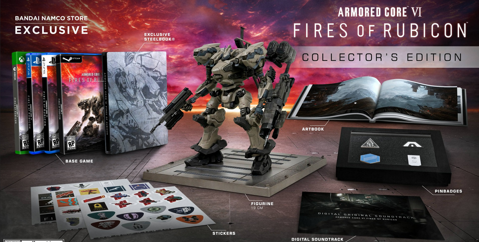 Amored Core 6 Fires of Rubicon Collector's Edition