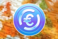Euro Coin/EUROC Stablecoin on Map of Europe