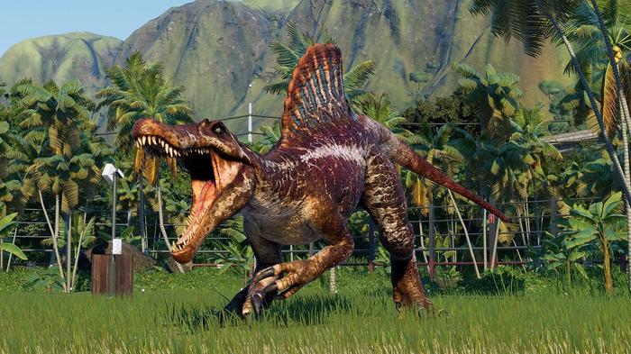 Jurassic World Evolution Angry Spinosaurus