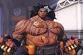 Still image of Samoan character Mauga in Overwatch 2