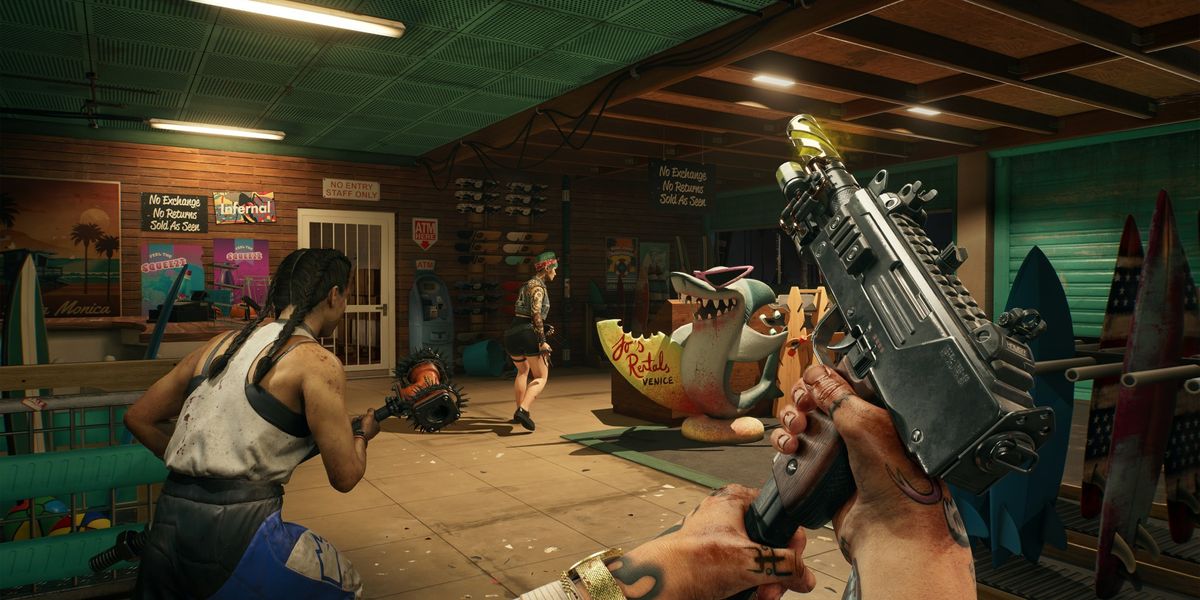 A promotional image of Dead Island 2. 