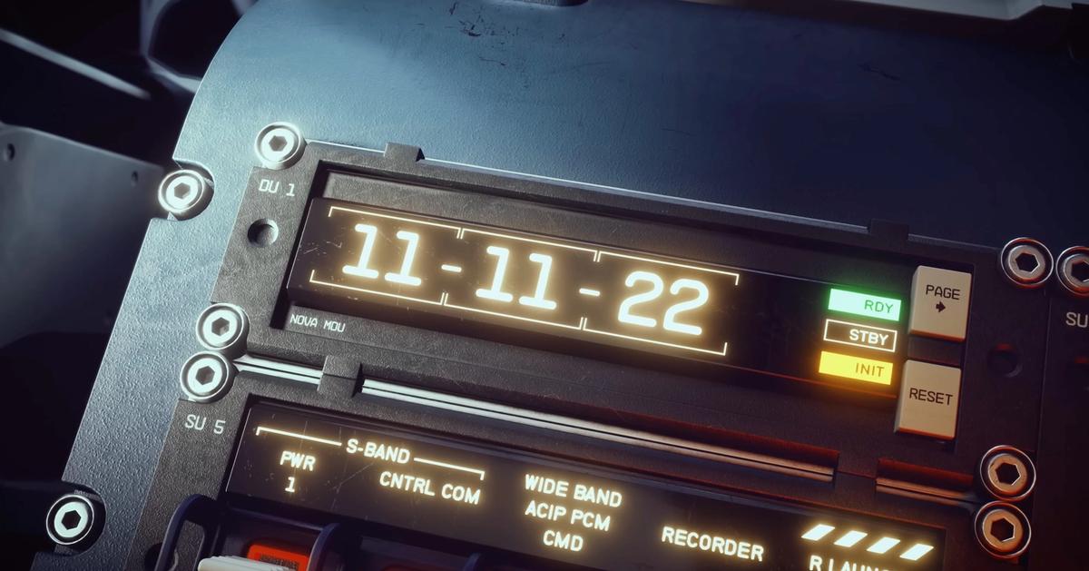 The timer during the Starfield trailer shows 11:11:22, which could be a hint at the storyline.