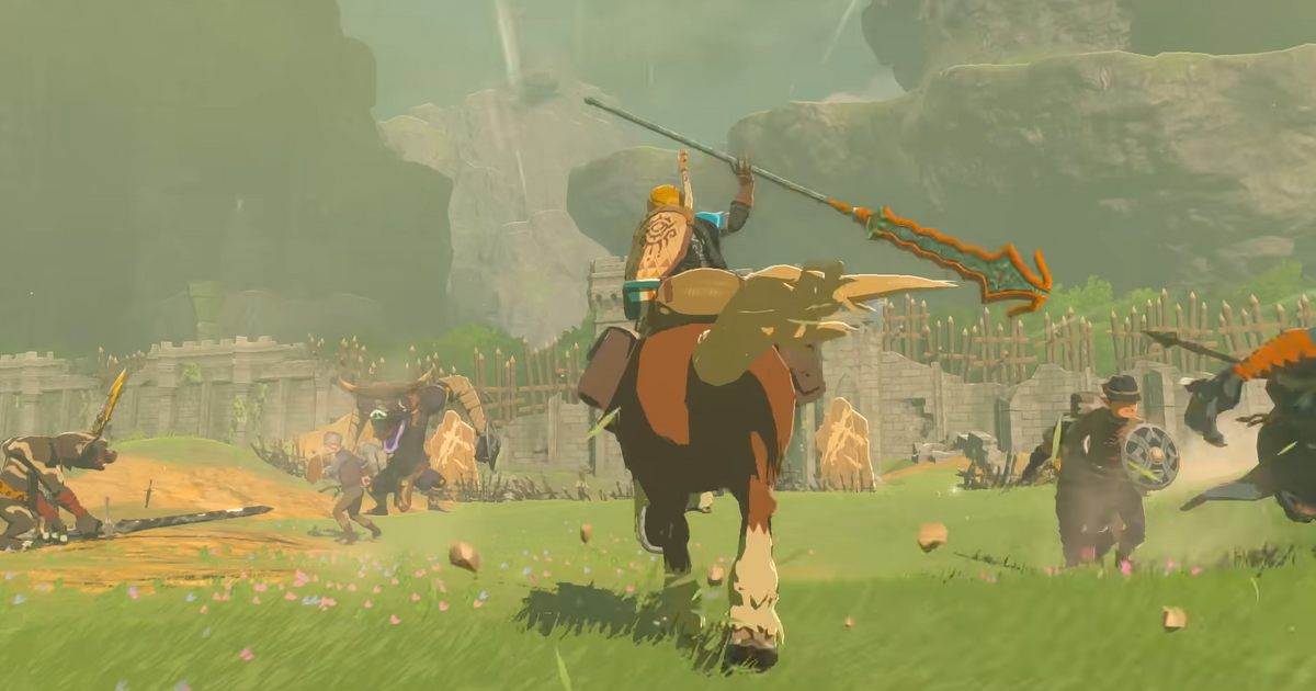 Link in Zelda Tears of the Kingdom