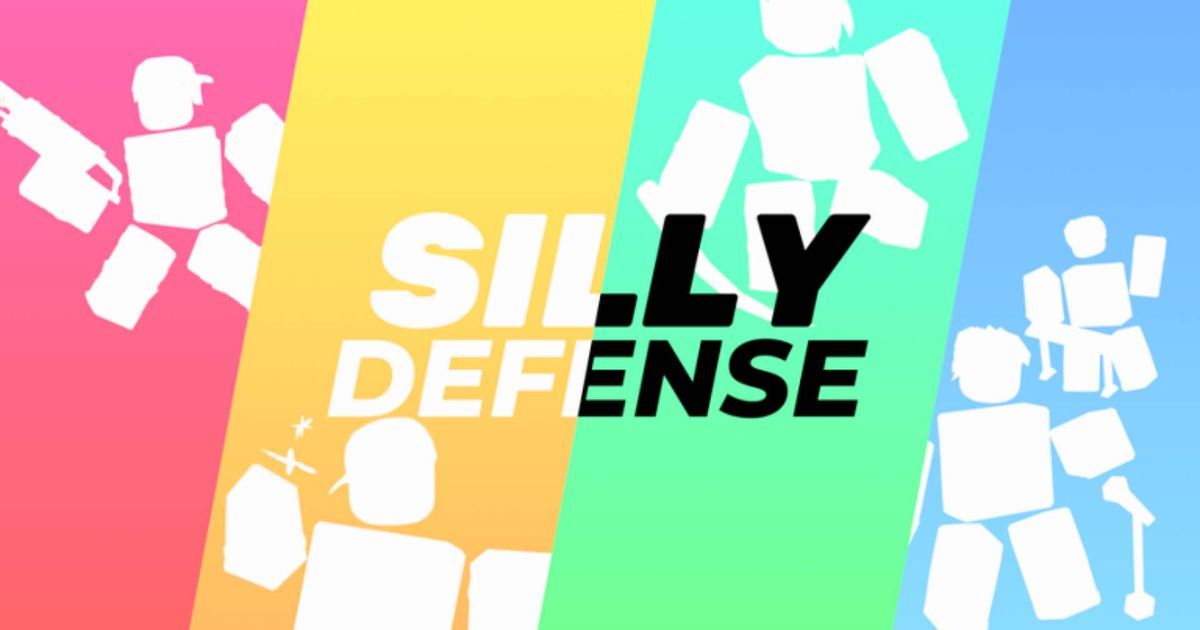 Silhouettes of Silly Tower Defense characters
