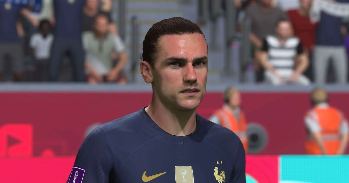 EA Sports FC 24 Antoinne Griezmann wearing France jersey