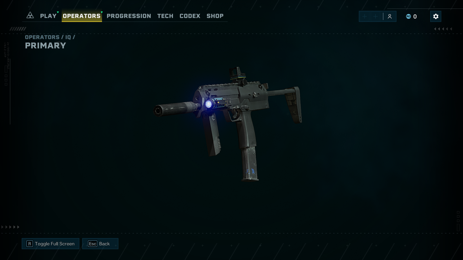 The MP7 in Rainbow Six Extraction.