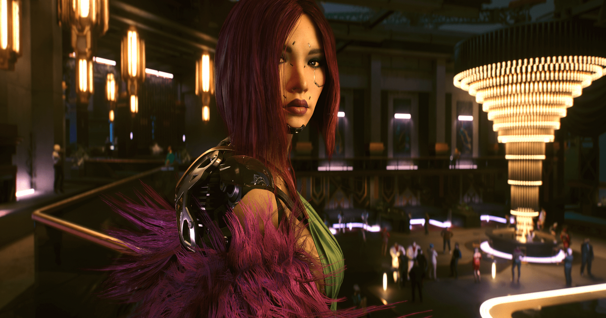 Cyberpunk 2077 sequel - Asian lady in a restaurant