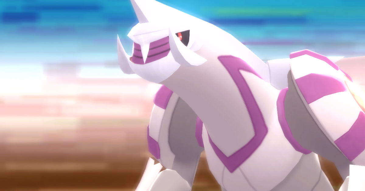 Shiny Legendary Rayquaza / Pokémon Brilliant Diamond and