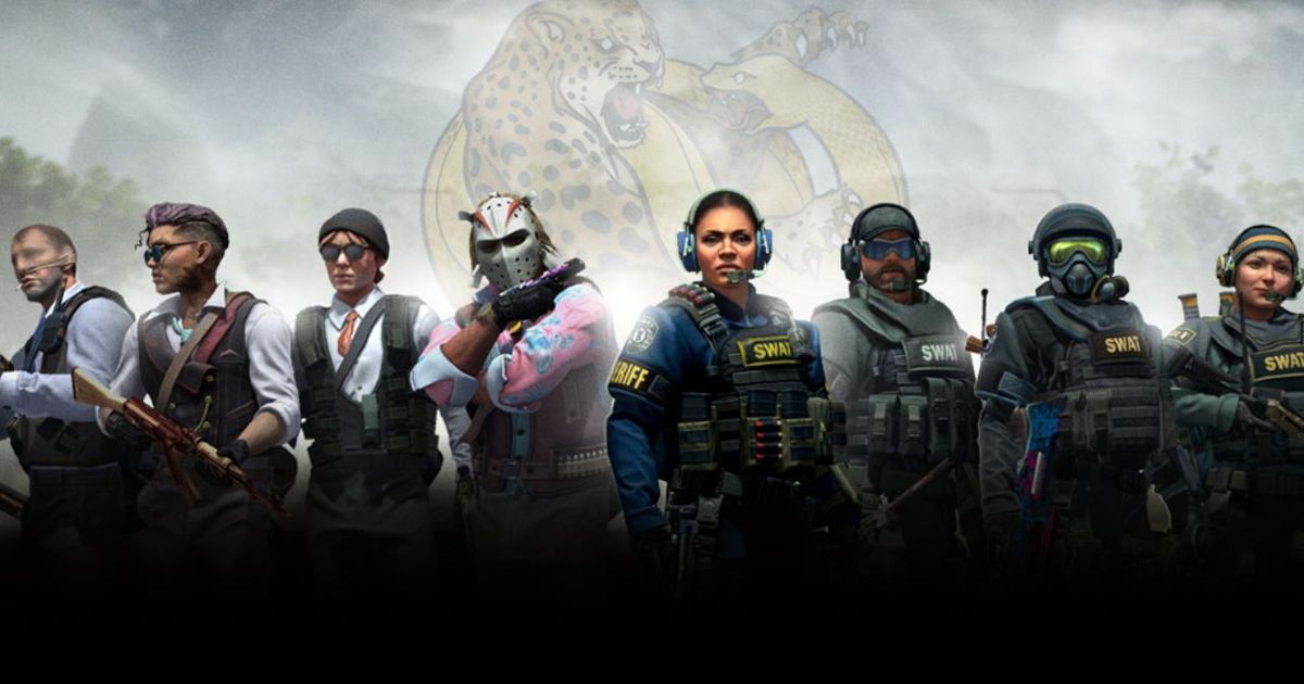 A line of characters from Counter Strike 2.
