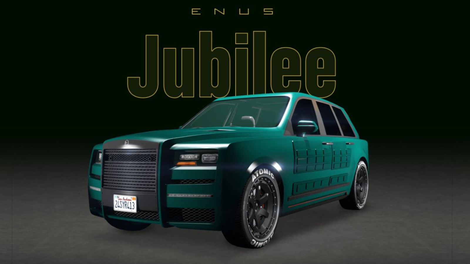 GTA Online Enus Jubilee in Teal