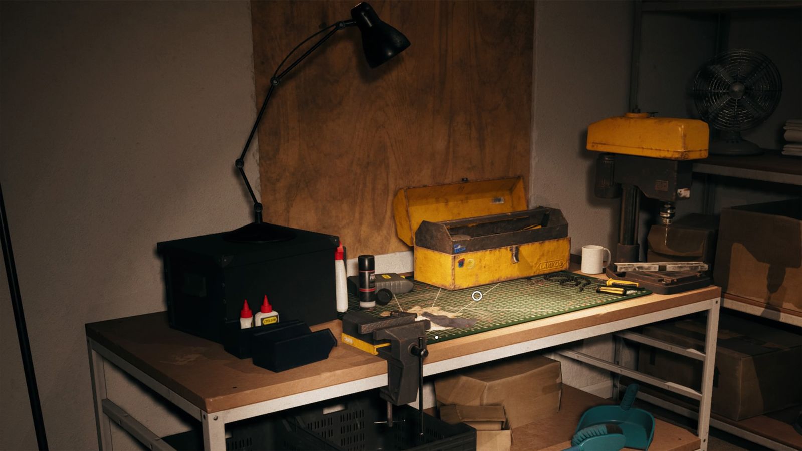 Screenshot showing workbench in Dead Island 2