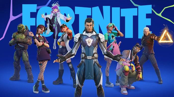 Multiple characters in Fortnite 