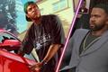 GTA Online's Lamar breaking into a car.