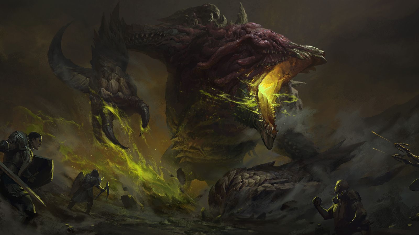 Diablo 4 giant fiend enemy
