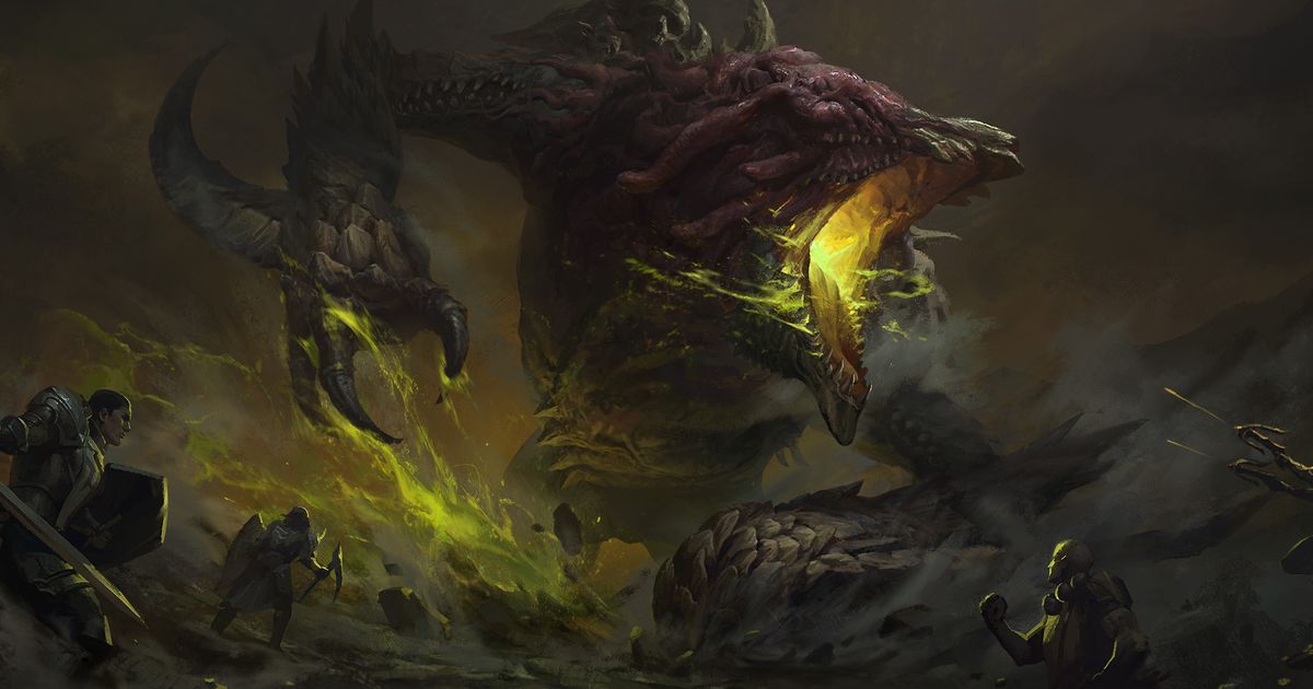 Diablo 4 giant fiend enemy