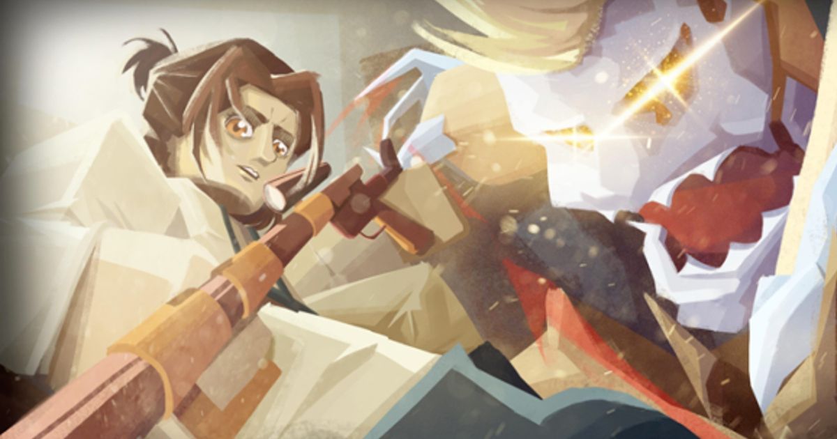 Screenshot from Titan Warfare, showing two Roblox characters duelling