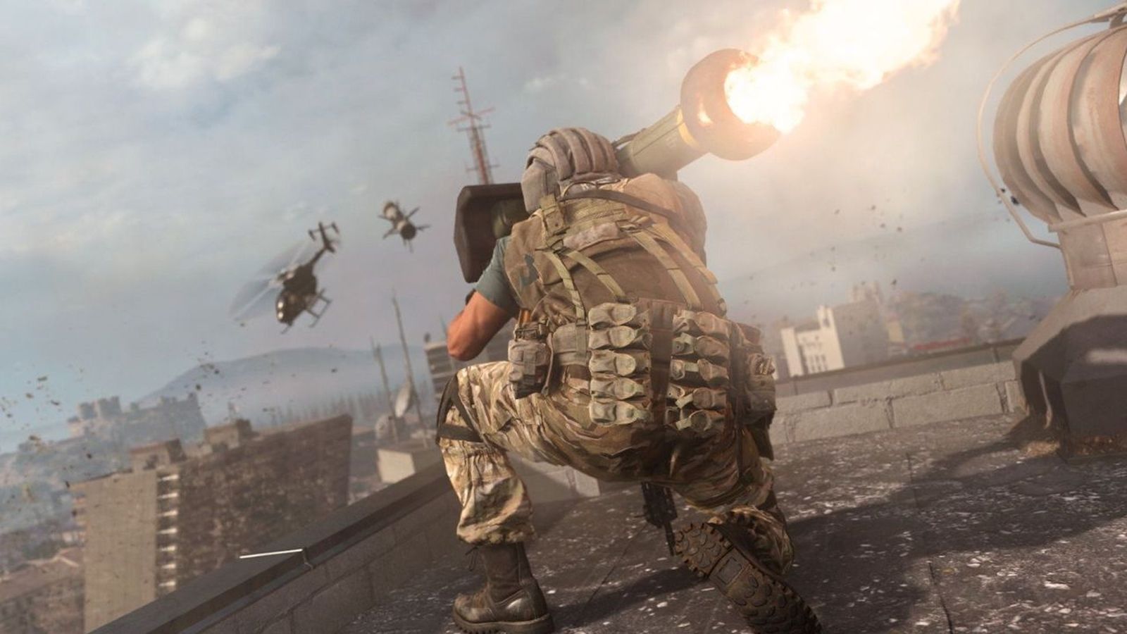 Image showing Modern Warfare player firing JOKR