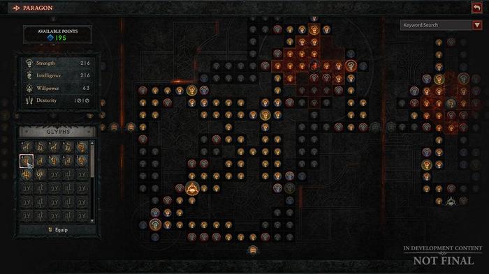 Paragon Boards in Diablo 4.