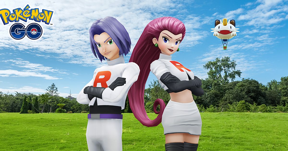Image of Jessie and James in Pokémon GO.