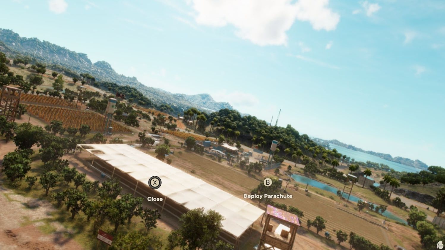 The Wingsuit in action in Far Cry 6.