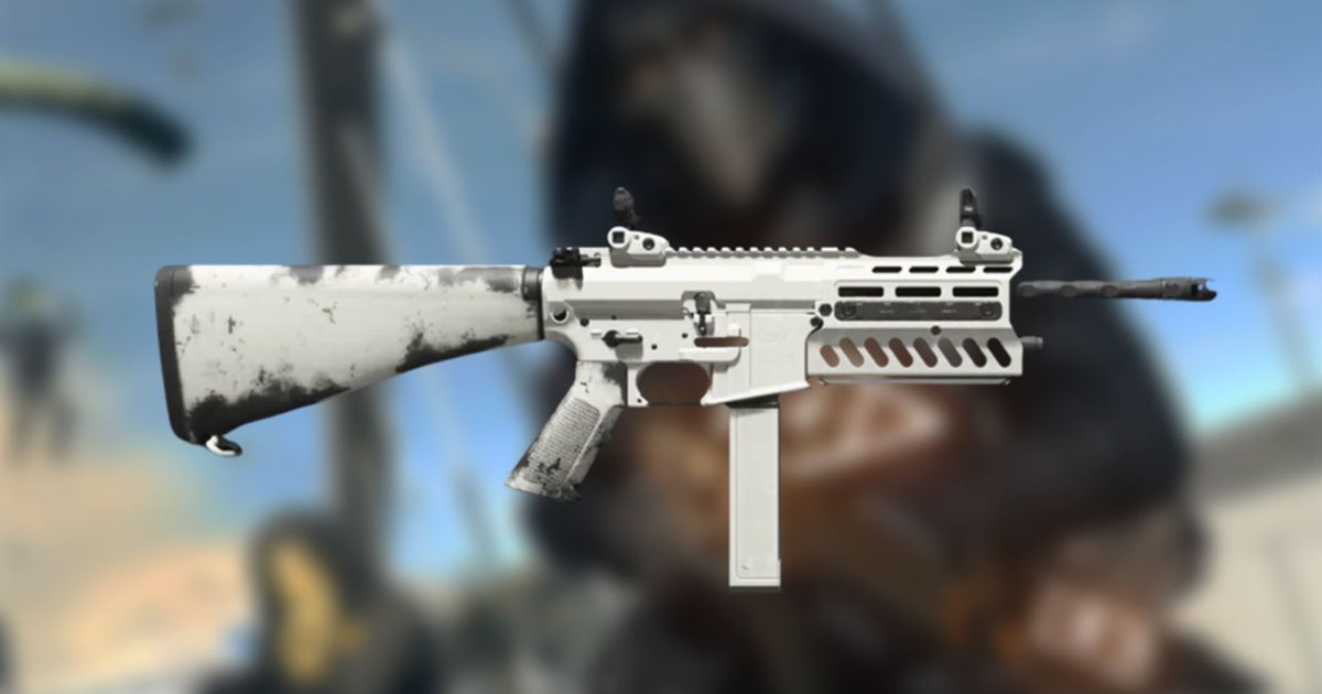 Warzone AMR9 on blurred background