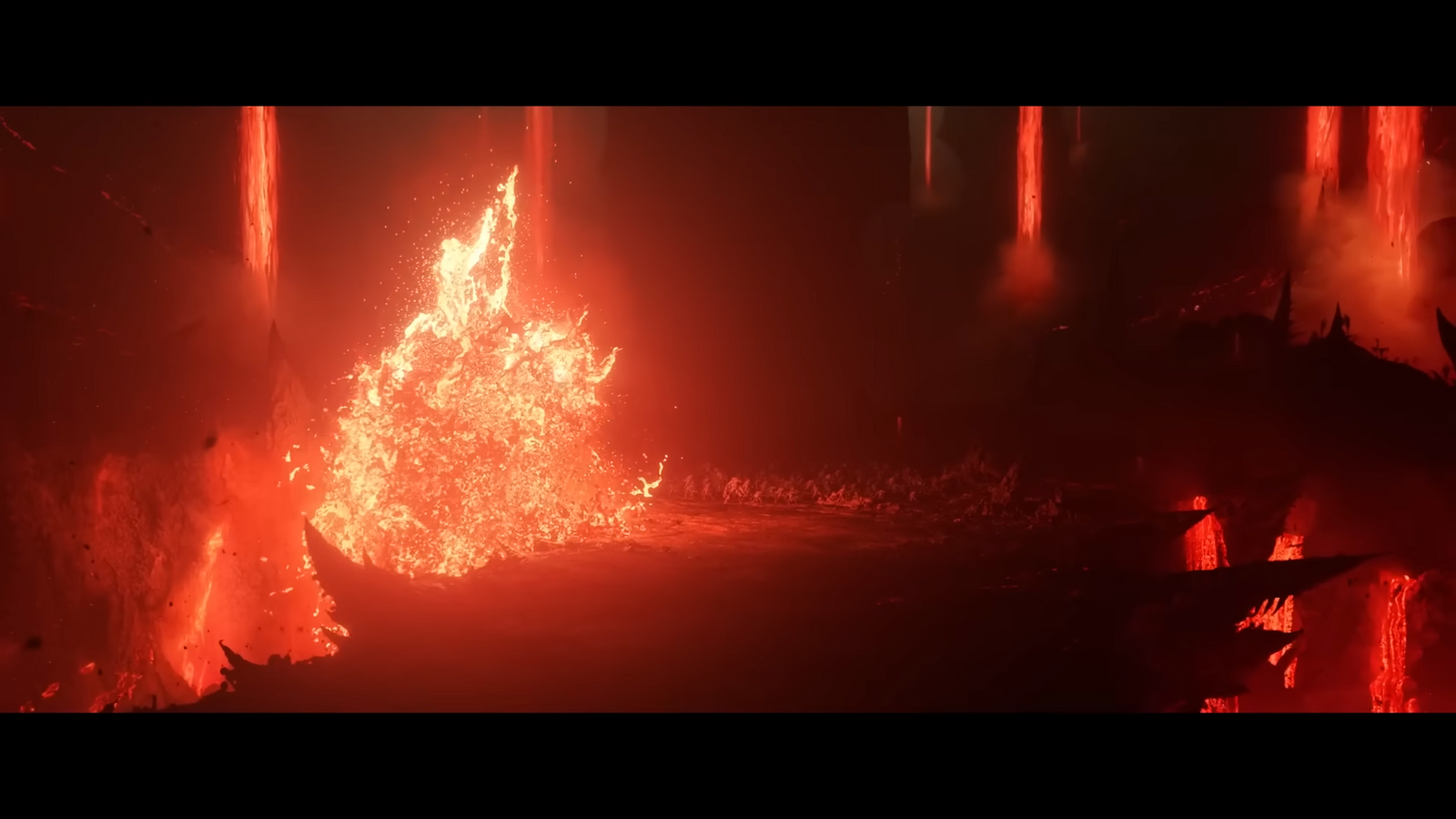fiery explosions in Diablo 4