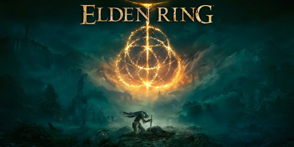An image of Elden Ring title screen. 