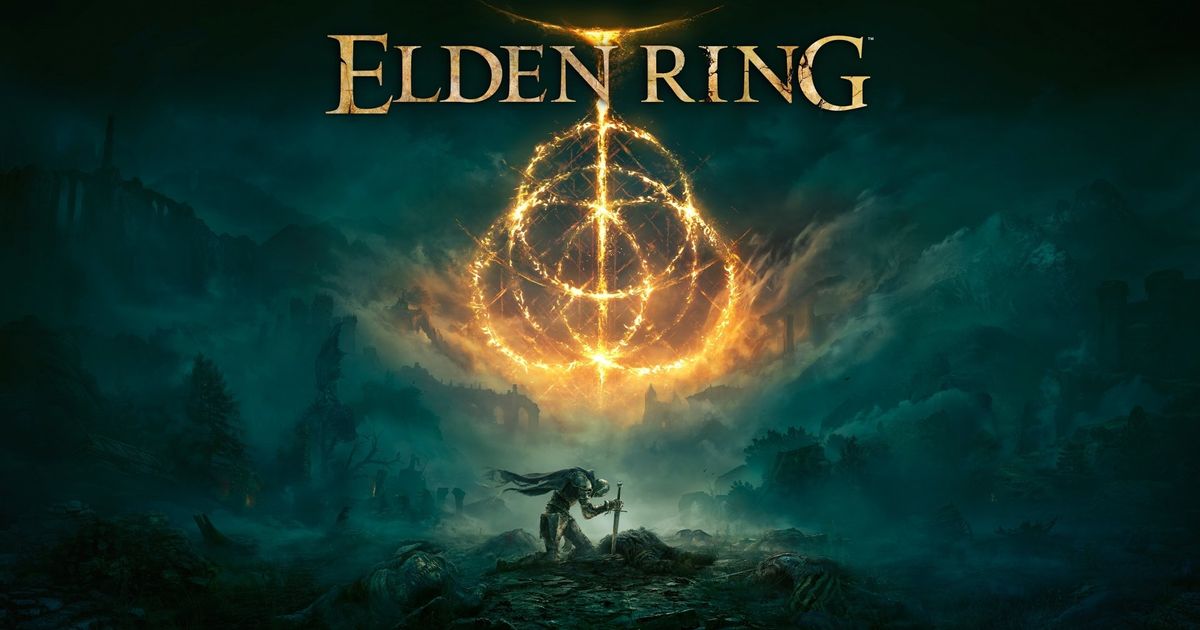 An image of Elden Ring's title page. 