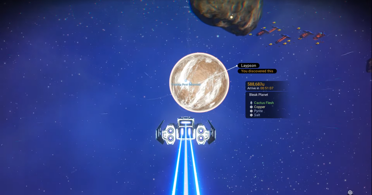 starfield ship economic scanner showing trading outpost