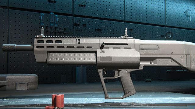 Screenshot of Modern Warfare 2 MX Guardian shotgun in gunsmith