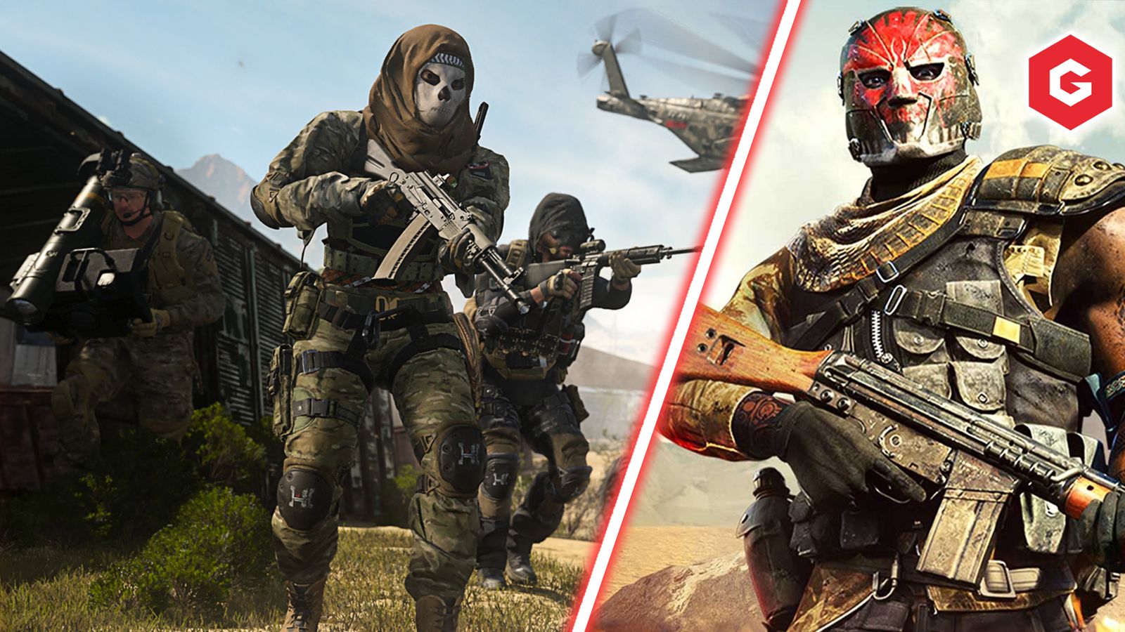 Image showing Warzone players holding guns