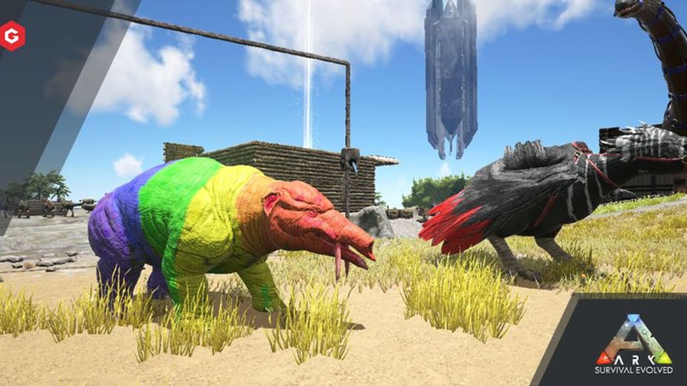 How To Paint Dinos In ARK Survival Evolved?